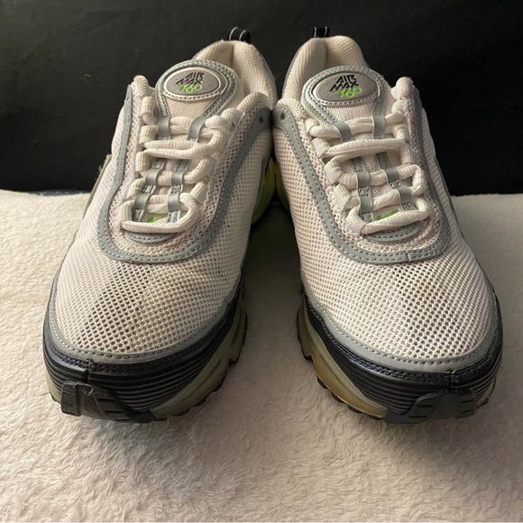 Nike air max 360 Vintage White And Green Colour Way women’s running shoes size 7 - Picture 2 of 8